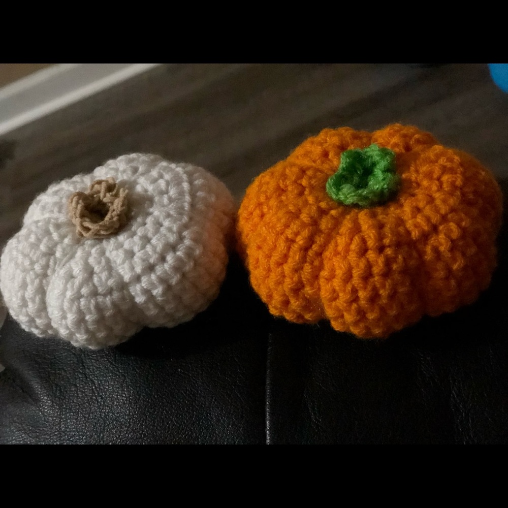 Crochet pumpkin
